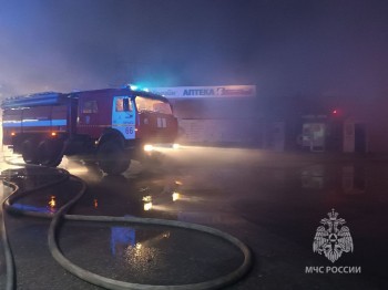 Пожар в центре Городца ликвидирован на 1,3 тыс. кв. м.