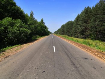 Ремонт участка дороги Никитиха-Новоуспенское в Нижегородской области вступил в финальную фазу