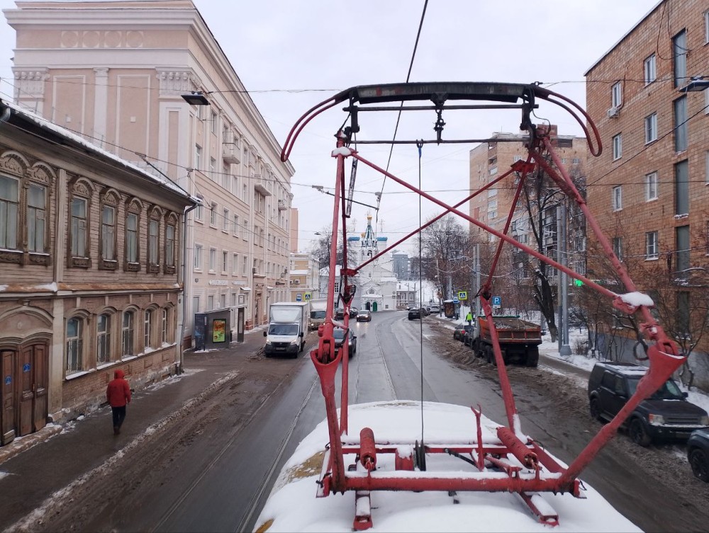 В Нижнем Новгороде началась обкатка трамвайных путей на ряде участков