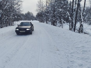 Во Пустыни построили объезд вместо аварийного моста через Медведовку