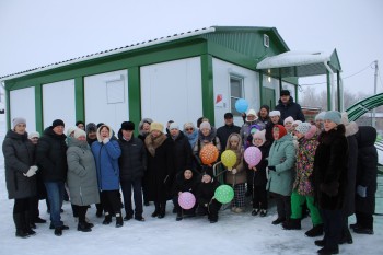 В деревне Чертас открыли новый фельдшерско-акушерский пункт