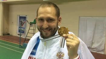 Нижегородец Валерий Антонов завоевал три медали на чемпионате России по бадминтону среди спортсменов с нарушениями слуха