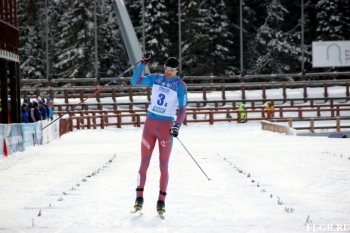 Нижегородский лыжник Петр Седов завоевал золотую медаль чемпионата России в эстафетной гонке