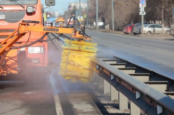 Уборка нижегородских улиц проводится в круглосуточном режиме