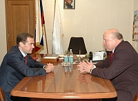 Шанцев пригласил Медведева на открытие I очереди производства конструктивных элементов и компонентов в Дзержинске 24 июня