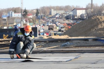Рабочее движение на Ольгинской развязке в Нижнем Новгороде планируется открыть в августе