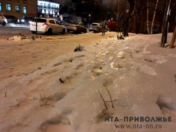 Более 200 человек пострадали в результате падения на льду на дорогах Нижегородской области в выходные дни 18-20 ноября