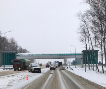 Молодая женщина пострадала в ДТП на трассе Нижний Новгород-Киров