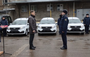 Нижегородскому ГУФСИН передано 17 новых служебных автомобилей