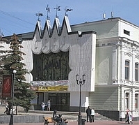 Картины российских художников XIX—ХХ веков появятся на фасаде Нижегородского театра кукол 11 декабря
