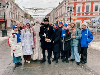 Нижний Новгород в статусе Молодежной столицы России участвует во всероссийской акции &quot;Российский детский Дед Мороз&quot;