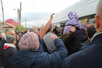 Торжественные проводы группы мобилизованных и добровольцев прошли в Красных Баках