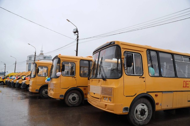 12 новых школьных автобусов поставили в Чувашию 12 новых школьных автобусов поставили в Чувашию