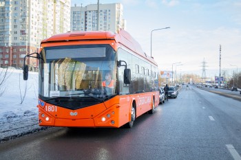Первый троллейбус на автономном ходу выйдет на маршрут №17 &quot;Площадь Минина – &quot;Микрорайон &quot;Цветы 