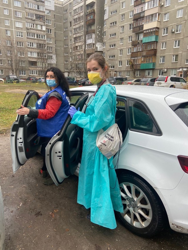 Автоволонтёры помогают медицинским учреждениям Нижнего Новгорода в период коронавируса