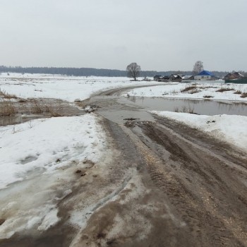 Первый в этом году случай затопления автомобильного моста зарегистрирован в Нижегородской области