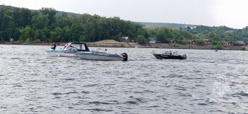 Пятерых человек спасли при крушении судна в Самаре
