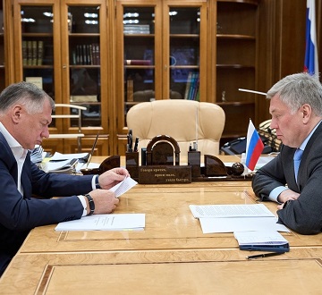 Марат Хуснуллин обсудил с ульяновским губернатором инфраструктурные проекты в регионе