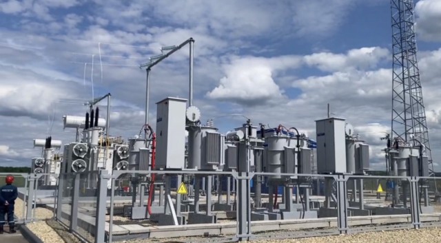 Подстанцию "Технопарк" запустили у индустриального парка в ОЭЗ "Новочебоксарск"