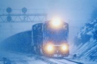 В Нижегородской области "Газель" столкнулась с маневренным тепловозом