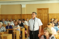 Более 100 предстаивтелей-активистов ТОС Чебоксар собрались на встречу с главой города Леонидом Черкесовым