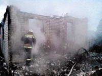 Семья из 4 человек погибла на пожаре в Богородском районе Нижегородской области