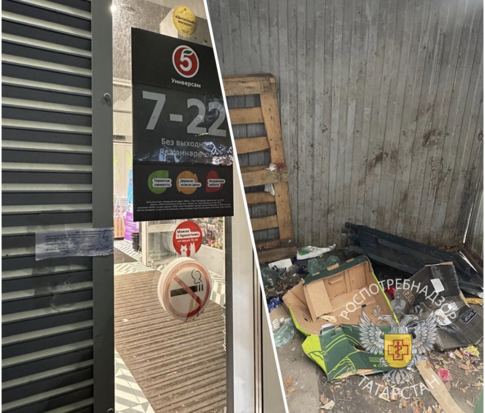 "Пятёрочку" в Казани закрыли на 20 суток за наличие серых крыс
