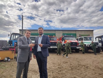 В Выксунском округе открыли лесопожарную станцию