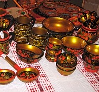В Нижегородском выставочном комплексе 26 мая откроется выставка мастеров современной хохломы