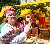 Международный фестиваль народно-художественных промыслов "Золотая хохлома" в Нижегородской области