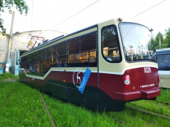 Все трамваи городского кольца в Нижнем Новгороде стилизуют под ретро