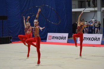 Турнир по художественной гимнастике "Метелица" прошел при поддержке ЛУКОЙЛа