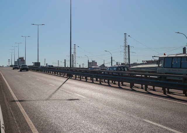 Эстакаду на Московском шоссе в Нижнем Новгороде отремонтировали
