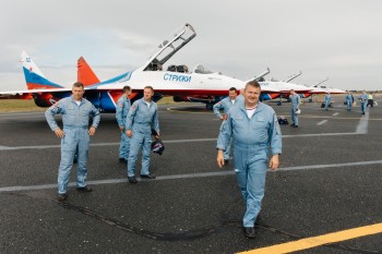 Авиагруппа &quot;Стрижи&quot; прибыла в Чебоксары