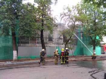 Площадь пожара в литературном музее им. А. М. Горького в Нижнем Новгороде составила 500 кв. м. (ВИДЕО)