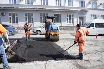 Ремонт дорог по маршруту легкоатлетических эстафет начали в Ульяновске