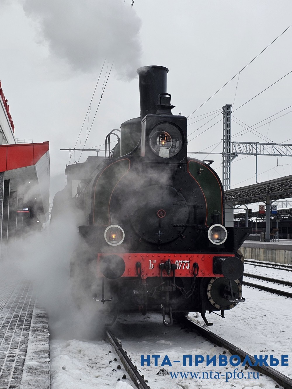 Ретро-паровоз серии Ь запустят на турмашрут из Нижнего Новгорода