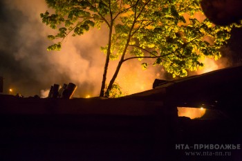Труп обнаружен на пепелище заброшенного здания в Нижегородской области