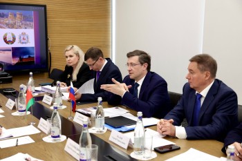 Глеб Никитин и Юрий Селиверстов обсудили сотрудничество