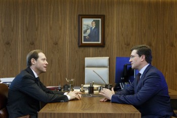 Денис Мантуров и Глеб Никитин провели рабочую встречу в Москве