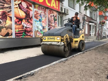 Около 25 тыс. кв. м. асфальта отремонтировали в Советском районе Нижнего Новгорода