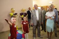 Новый детский сад "Мечта" на 240 мест начал работу в поселке Октябрьский Борского района Нижегородской области