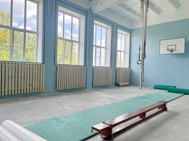 Спортзалы сельских школ активно ремонтируют в Нижегородской области 