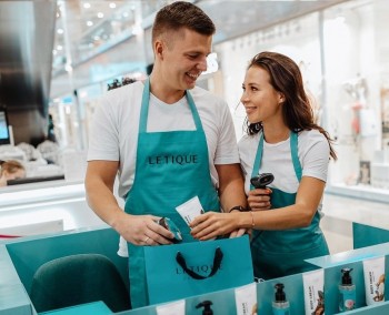 Официальное открытие магазина натуральной косметики LETIQUE COSMETICS в ТРК &quot;НЕБО&quot; в Нижнем Новгороде 8 сентября