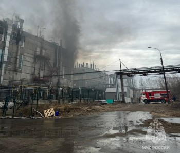 Пожар в промзоне Дзержинска ликвидирован на 400 кв.м.