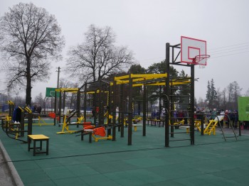 Рукоходы, шведские стенки и теннисный стол: воркаут-площадка открылась в Ветлуге Нижегородской области