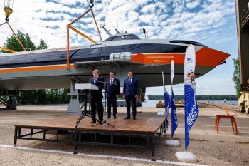 В Нижегородской области спустили на воду два «Метеора 120Р»