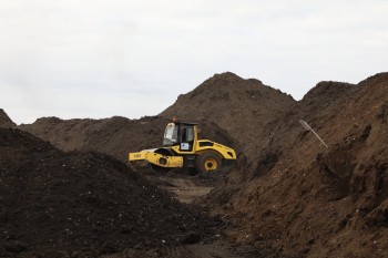 Рекультивация Шуваловской свалки в Нижнем Новгороде ведется в круглосуточном режиме