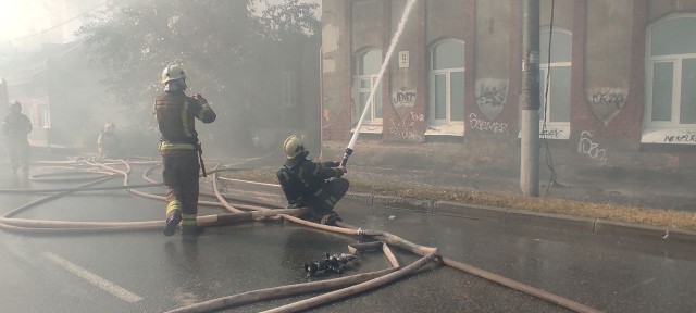 УГО ОКН примет меры в связи с повреждением огнём исторического дома на ул. Ильинская