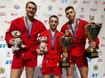Кстовские самбисты завоевали пять медалей на этапе Кубка Европы